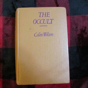 The Occult hard cover book Colin Wilson vintage 1971 (115)